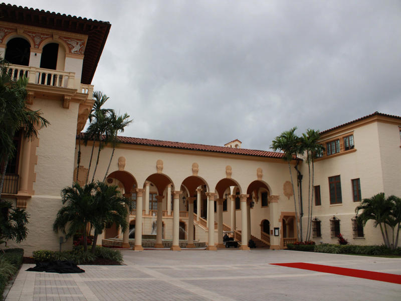 The Biltmore's clubhouse is the center of events at the property. Today, the hotel is loved by high-profile figures., Inside, the hotel has kept its original, century-old lobby., The lobby decorations match the hotel's historic, elevated vibe., The lobby also serves as a dining area for afternoon tea., Downstairs, the hotel's Fontana restaurant partially sits in an open-air courtyard., Fontana serves Italian-inspired dishes., Brandi's, the hotel's dark, moody bar, draws inspiration from the Biltmore's past., At the 600-gallon pool, there's poolside dining and nine private cabanas., The Biltmore's clubhouse is the center of events at the property., Next to the course are spaces for relaxing and socializing., Tucked in the clubhouse, there's also a members-only lounge.