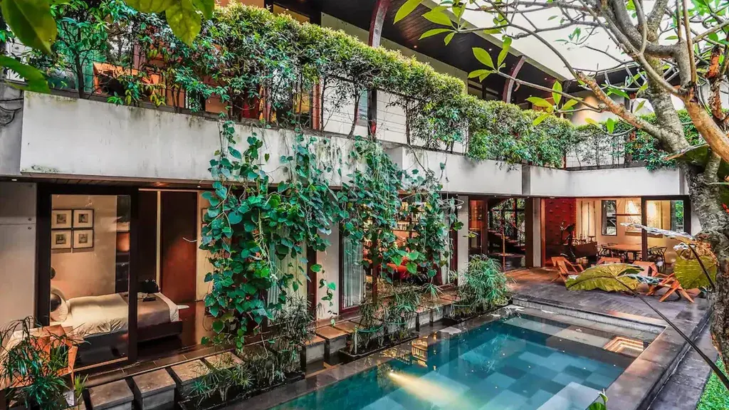 GT’s top Bali Airbnb stays, Best Airbnbs in Bali for couples:, Best Airbnb in Bali for families and large groups:, Best Airbnb in Bali for ocean views:, More beautiful, luxe Bali Airbnbs:, Best Airbnb in Bali for a peaceful retreat:, Most Instagrammable Airbnbs in bali:, Best Airbnb villa in Seminyak, Read more: