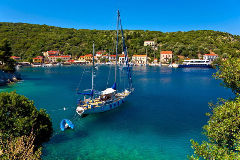 1. Amorgos, Cyclades, 2. Alonissos, Sporades, 3. Astypalaia, Dodecanese, 4. Ithaca, Ionian islands, 5. Hydra, Saronic Gulf , 6. Folegandros, Cyclades, 7. Paros, Cyclades, 8. Sifnos, Cyclades