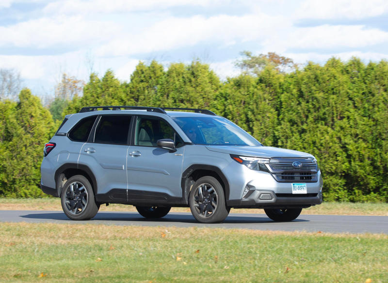 Best small car: Honda Civic, Best midsize Car: Toyota Camry, Best subcompact SUV: Subaru Crosstrek, Best compact SUV: Subaru Forester, Best midsize SUV: Toyota Grand Highlander, Best luxury compact SUV: Lexus NX, Best small pickup truck: Ford Maverick, Best luxury midsize SUV: BMW X5, Best electric vehicle: Tesla Model Y, Best full-size pickup truck: Ford F-150