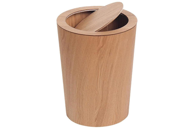 Interior Designer-Approved Decor Picks That Won’t Age Your Home, Outdated Trend #1: Impractical minimalism, Nakpunar 8.5-Ounce Clear Glass Bottle, Woanger Set of 4 Wicker Storage Baskets, Outdated Trend #2: Mass produced, polished wood, Artissance Handmade Wooden Entryway Bench, Dn Deconation Decorative Bowl, Outdated Trend #3: Millennial grey (or white) bathrooms, Jurath Wooden Step Stool, Arogan Luxury Bathroom Runner, Primo Supply Modern Round Trash Can, Outdated Trend #4: All brass everything, Quipzora Boho Rattan Lamp, Vixdonos Set of 3 Natural Stone Candle Holders, Outdated Trend #5: Matchy-matchy decor sets, Ggstudy Antique Brass Bathroom Faucet, Furbish 8x14-Inch Needlepoint Decorative Throw Pillow, Koville Natural Decorative Marble Tray, Outdated Trend #6: Generic, overstuffed bookshelves, GeLive Rustic White Ceramic Vase, S Forever Leopard Tissue Box Cover, Joombe Golden Parrot Decorative Bookends