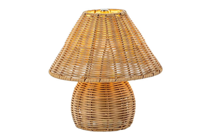 Interior Designer-Approved Decor Picks That Won’t Age Your Home, Outdated Trend #1: Impractical minimalism, Nakpunar 8.5-Ounce Clear Glass Bottle, Woanger Set of 4 Wicker Storage Baskets, Outdated Trend #2: Mass produced, polished wood, Artissance Handmade Wooden Entryway Bench, Dn Deconation Decorative Bowl, Outdated Trend #3: Millennial grey (or white) bathrooms, Jurath Wooden Step Stool, Arogan Luxury Bathroom Runner, Primo Supply Modern Round Trash Can, Outdated Trend #4: All brass everything, Quipzora Boho Rattan Lamp, Vixdonos Set of 3 Natural Stone Candle Holders, Outdated Trend #5: Matchy-matchy decor sets, Ggstudy Antique Brass Bathroom Faucet, Furbish 8x14-Inch Needlepoint Decorative Throw Pillow, Koville Natural Decorative Marble Tray, Outdated Trend #6: Generic, overstuffed bookshelves, GeLive Rustic White Ceramic Vase, S Forever Leopard Tissue Box Cover, Joombe Golden Parrot Decorative Bookends