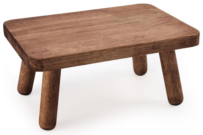 Interior Designer-Approved Decor Picks That Won’t Age Your Home, Outdated Trend #1: Impractical minimalism, Nakpunar 8.5-Ounce Clear Glass Bottle, Woanger Set of 4 Wicker Storage Baskets, Outdated Trend #2: Mass produced, polished wood, Artissance Handmade Wooden Entryway Bench, Dn Deconation Decorative Bowl, Outdated Trend #3: Millennial grey (or white) bathrooms, Jurath Wooden Step Stool, Arogan Luxury Bathroom Runner, Primo Supply Modern Round Trash Can, Outdated Trend #4: All brass everything, Quipzora Boho Rattan Lamp, Vixdonos Set of 3 Natural Stone Candle Holders, Outdated Trend #5: Matchy-matchy decor sets, Ggstudy Antique Brass Bathroom Faucet, Furbish 8x14-Inch Needlepoint Decorative Throw Pillow, Koville Natural Decorative Marble Tray, Outdated Trend #6: Generic, overstuffed bookshelves, GeLive Rustic White Ceramic Vase, S Forever Leopard Tissue Box Cover, Joombe Golden Parrot Decorative Bookends