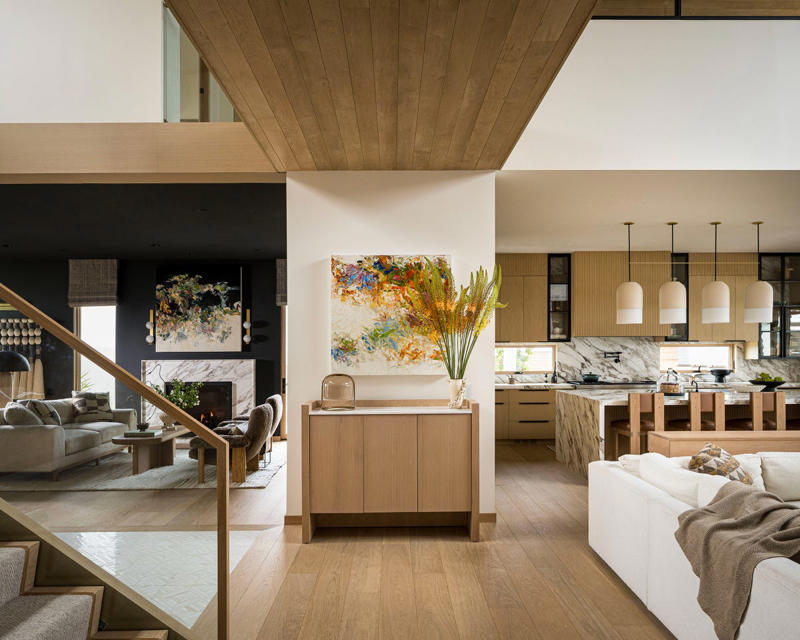LIVING ROOM, DINING NOOK, PRIMARY BEDROOM, PRIMARY BATH, GUEST BEDROOM, DAUGHTER’S BATHROOM, OUTDOOR KITCHEN, WINE CELLAR, BOCCE COURT