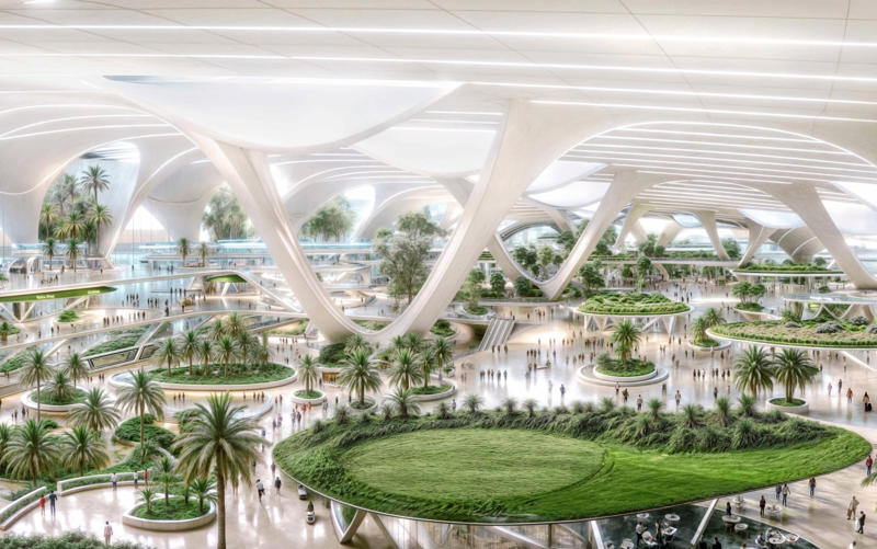 Qaqortoq and Ilulissat airports, Greenland, Noida International Airport, India, King Salman International Airport, Saudi Arabia, Bishoftu International Airport, Ethiopia, Al Maktoum International Airport, Dubai, Port Polska, Warsaw, New Manila International, Philippines