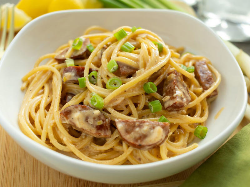 Crockpot Cajun White Chicken Chili, One-Pot Chicken and Rice, Creamy Blackened Chicken Ramen, Shrimp and Sausage Southern Fried Cabbage, Creamy Cajun Sausage Spaghetti, More inspiration