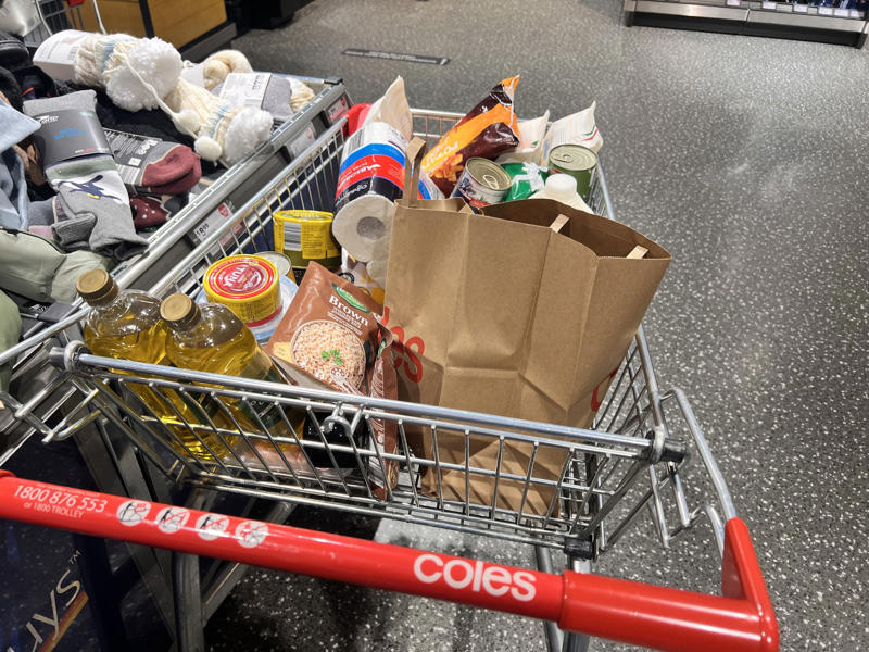 1. Shoppers who block the aisle with their trolleys, 2. Approaching a self-checkout before the previous customer has removed all of their items, 3. Groups of people, families, blocking aisles, 4. People who walk too slowly, 5. Not returning unwanted products to the correct place, 6. People helping themselves to the free fruit for kids, 7. Parents who let their kids push the trolley, 8. People with large backpacks