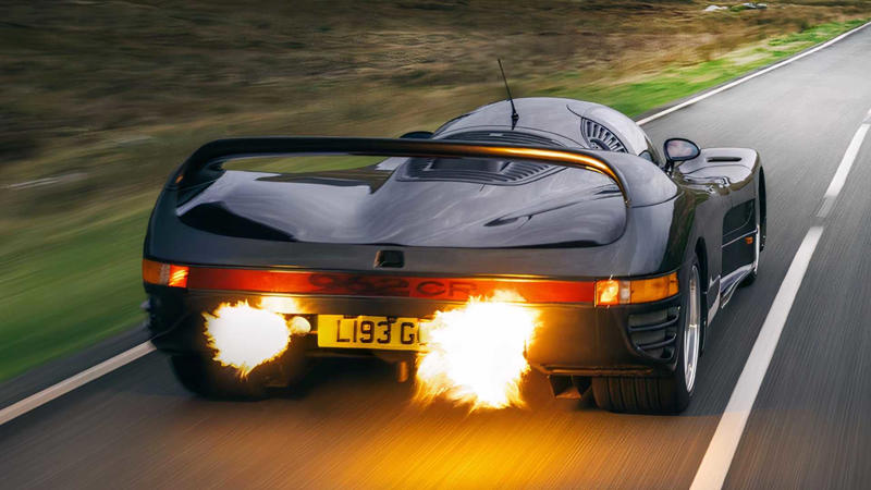             Vector W8 Twin Turbo        ,             Cizeta-Moroder V16T        ,             Jaguar XJR-15        ,             Bugatti EB110        ,             Schuppan 962CR        