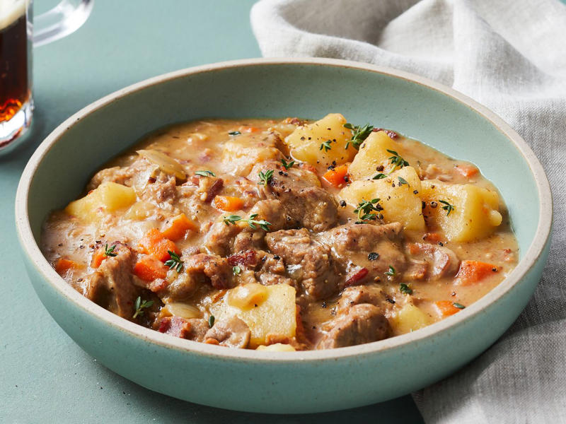 Traditional Irish Stew, Irish Boxty, Irish Shepherd's Pie, Nana Dot's Irish Soda Bread, Irish Champ, Chef John's Irish Pork Stew, Irish Cream Brownies, Irish Lamb Stew, Irish Bacon and Cabbage Soup, Irish Potato and Chive Casserole