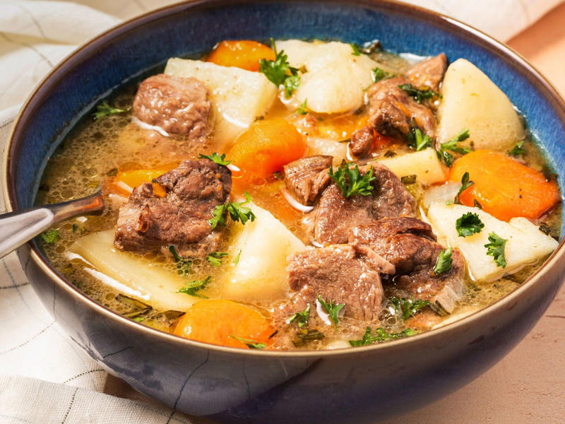 Traditional Irish Stew, Irish Boxty, Irish Shepherd's Pie, Nana Dot's Irish Soda Bread, Irish Champ, Chef John's Irish Pork Stew, Irish Cream Brownies, Irish Lamb Stew, Irish Bacon and Cabbage Soup, Irish Potato and Chive Casserole