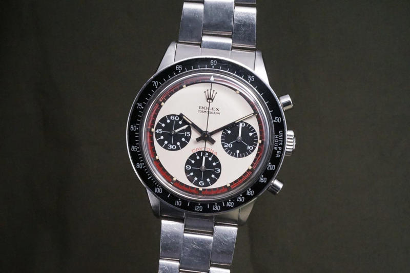 1963 Rolex Submariner Ref. 5513, 1958 Rolex Submariner Ref. 6538, 1969 Rolex Cosmograph Daytona Ref. 6241, 1970 Rolex Cosmograph Daytona 6264, 1956 Rolex GMT-Master Ref. 6542, 1964 Rolex GMT-Master Ref. 1675/8, 1965 Rolex Cosmograph Daytona Ref. 6240, 1990 Rolex Day-Date Ref. 18366, 1964 Rolex Chronograph Ref. 6280, 1958 Rolex Ref. 6236