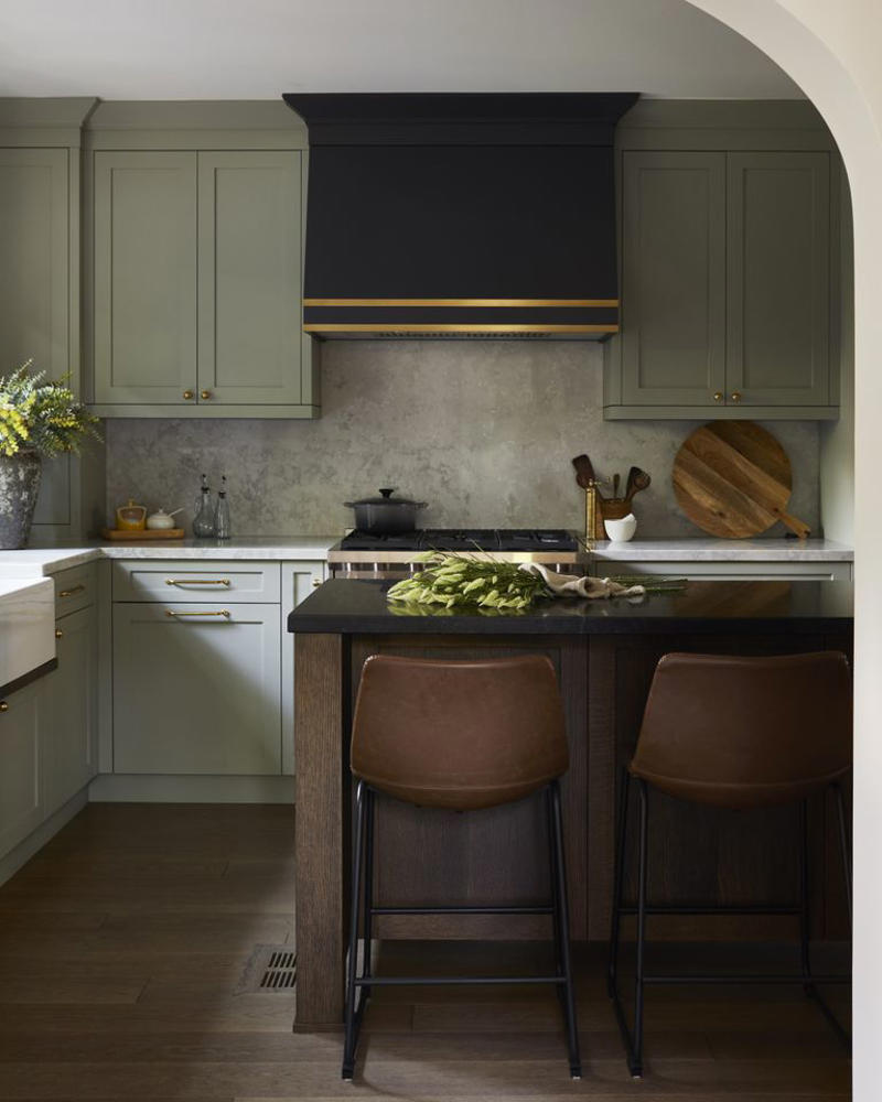 Terracotta, Lighter Wood, Boldly Colored Tiles, Dark Hardwood