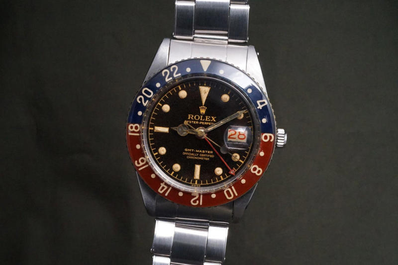 1963 Rolex Submariner Ref. 5513, 1958 Rolex Submariner Ref. 6538, 1969 Rolex Cosmograph Daytona Ref. 6241, 1970 Rolex Cosmograph Daytona 6264, 1956 Rolex GMT-Master Ref. 6542, 1964 Rolex GMT-Master Ref. 1675/8, 1965 Rolex Cosmograph Daytona Ref. 6240, 1990 Rolex Day-Date Ref. 18366, 1964 Rolex Chronograph Ref. 6280, 1958 Rolex Ref. 6236