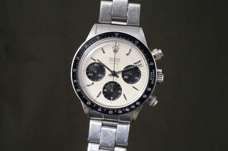 1963 Rolex Submariner Ref. 5513, 1958 Rolex Submariner Ref. 6538, 1969 Rolex Cosmograph Daytona Ref. 6241, 1970 Rolex Cosmograph Daytona 6264, 1956 Rolex GMT-Master Ref. 6542, 1964 Rolex GMT-Master Ref. 1675/8, 1965 Rolex Cosmograph Daytona Ref. 6240, 1990 Rolex Day-Date Ref. 18366, 1964 Rolex Chronograph Ref. 6280, 1958 Rolex Ref. 6236