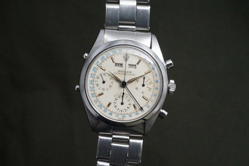 1963 Rolex Submariner Ref. 5513, 1958 Rolex Submariner Ref. 6538, 1969 Rolex Cosmograph Daytona Ref. 6241, 1970 Rolex Cosmograph Daytona 6264, 1956 Rolex GMT-Master Ref. 6542, 1964 Rolex GMT-Master Ref. 1675/8, 1965 Rolex Cosmograph Daytona Ref. 6240, 1990 Rolex Day-Date Ref. 18366, 1964 Rolex Chronograph Ref. 6280, 1958 Rolex Ref. 6236