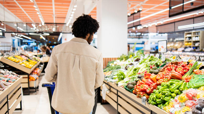 Florida oranges, Wild blueberries, High cacao chocolate, California Brussels sprouts, Domestic beef, Iceberg lettuce, Cottage cheese, Cauliflower, Florida's Asian vegetables