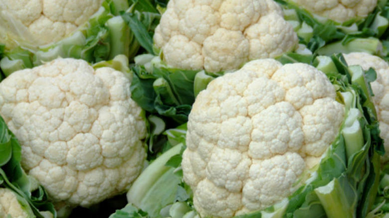 Florida oranges, Wild blueberries, High cacao chocolate, California Brussels sprouts, Domestic beef, Iceberg lettuce, Cottage cheese, Cauliflower, Florida's Asian vegetables