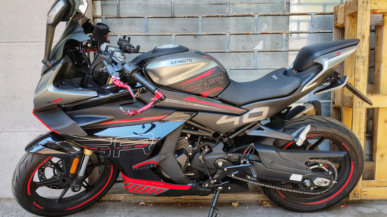 Kawasaki has more brand recognition, Kawasaki has a better dealer network and parts support, CFmoto has better prices, CFmoto has few aftermarket options, Resale value for CFmoto and Kawasaki bikes are both stable