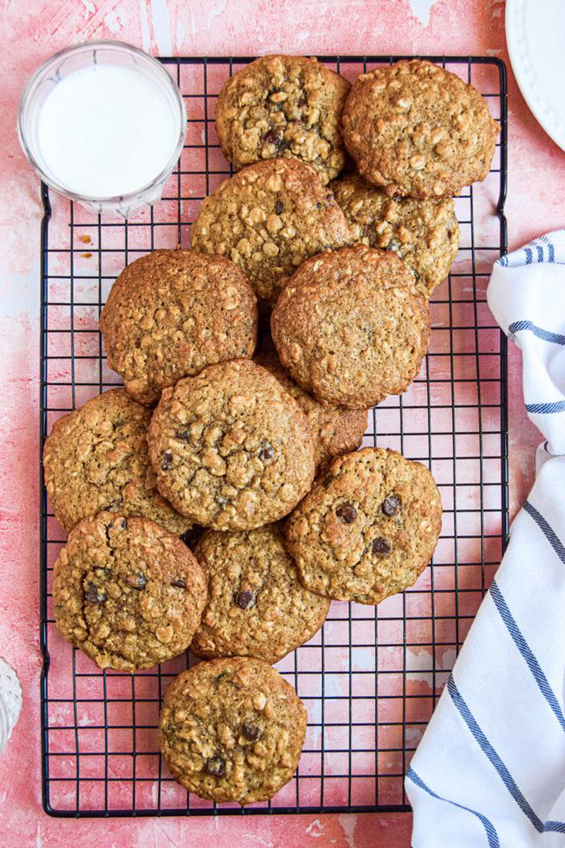 Oatmeal Raisin Cookies, Kitchen Sink Cookies, Apple Cheddar Oat Cookies, Oatmeal Banana Cookies, The Hands-Down Best Peanut Butter Cookie Recipe, Brownie Cookies, Chewy Peanut Butter Oatmeal Cookies, Chocolate Chip Cookies, Red Velvet Cookies, Banana Cookies, Laura Bush's Cowboy Cookies, Grandma’s Oatmeal Cookies, Brown Butter Oatmeal Chocolate Chip Cookies, Butter Pecan Cookies, Copycat Subway Chocolate Chip Cookies, Mexican Wedding Cookies, Classic Shortbread Cookies, Linzer Cookies, Oatmeal Lace Cookies, No Bake Chocolate and Peanut Butter Cookies