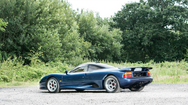             Vector W8 Twin Turbo        ,             Cizeta-Moroder V16T        ,             Jaguar XJR-15        ,             Bugatti EB110        ,             Schuppan 962CR        