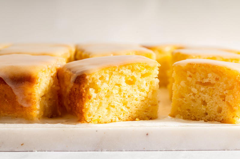 Never-Fail Chocolate Cake, Pear Pudding Cake, Whole Orange Cake, Sticky Toffee Pudding, Slow Cooker Pumpkin Dump Cake, Pouding Chômeur (Poor Man’s Pudding), Kentucky Butter Cake, Easy Lemon Snack Cake, Wine Cake, Mom's Kahlua Cake