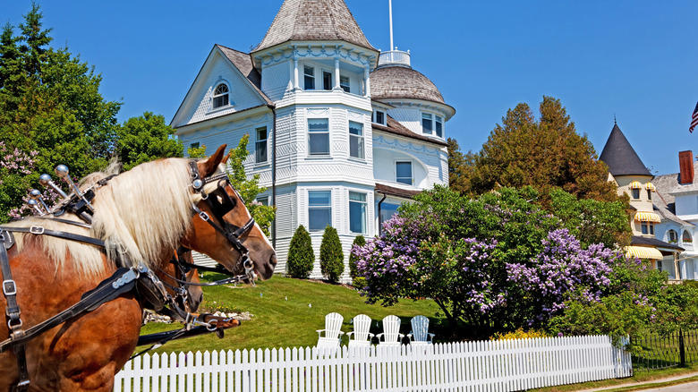 Mackinac Island, Michigan, Juneau, Alaska, Catalina Island, California, Block Island, Rhode Island, Washington Island, Wisconsin