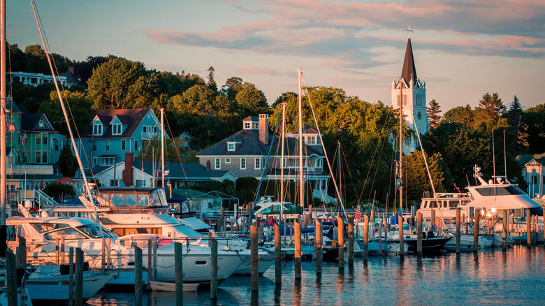 Mackinac Island, Michigan, Juneau, Alaska, Catalina Island, California, Block Island, Rhode Island, Washington Island, Wisconsin