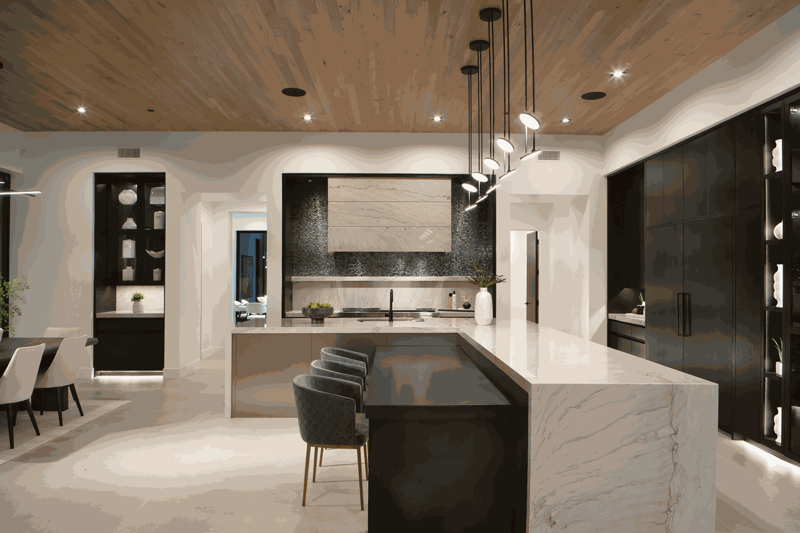 Built-Ins, A Wet or Dry Bar, Millwork, Skylights, Statement Fireplaces