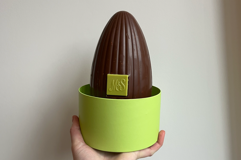 The best Easter eggs for 2026 are: , How I tested, Chococo 'a-maize-ing' milk chocolate Easter egg with salted corn, Nestle kitkat chunky milk chocolate small Easter egg, M&S collection single origin dark chocolate egg, Waitrose No1 almond croissant, M&S extra thick pistachio and milk chocolate egg, Torres the crisp egg, Sainsbury's the biscuit one XL milk and white chocolate egg, Waitrose loaded dark chocolate orange egg, Aldi Moser Roth dark chocolate, coffee, cacao nibs egg, Waitrose Lulu Guiness milk chocolate lips, Lindt gold bunny with crispy biscuit, Asda exceptional pistachio and himalayan salt white chocolate egg, Tesco finest double layer salted pretzel chocolate egg, Radeks almond chocolate rabbit, Kakao cinder toffee Easter egg, Aldi jammy wheel biscuit egg, Morrisons the best Belgian blonde chocolate egg, What are the best Easter eggs?, How the best easter eggs were tested, Why you can trust IndyBest reviews