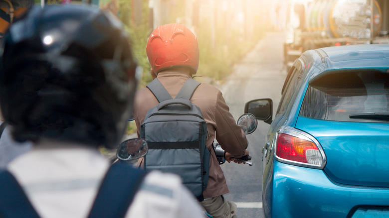 Stop wearing loose shoelaces, Stop changing speed or gears mid-corner, Stop watching the speedometer or using a phone, Stop blindly trusting brake lights, Stop riding behind the center of a car