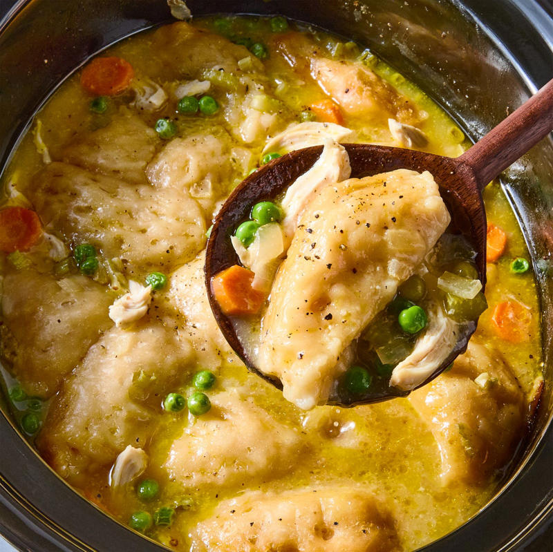 Slow-Cooker Chicken Alfredo, Brown Sugar BBQ Chicken, Crock-Pot Spaghetti, Slow-Cooker Beef Chili, Crock-Pot Chicken Noodle, Crock-Pot Mac &amp; Cheese, Crock-Pot Chicken &amp; Dumplings, Slow-Cooker Pizza, Crock-Pot Chicken Enchilada Soup, Crock-Pot Cheesy Chicken Broccoli Soup, Slow-Cooker Chicken Fajitas, Slow-Cooker Tuscan Chicken Meatballs With Gnocchi, Crock-Pot Garlicky Mashed Potatoes, Crock-Pot Potato Soup
