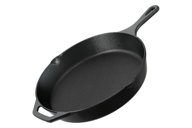 Best Shopper-Loved Cast Iron Skillets at Amazon, Lodge Seasoned Cast Iron Skillet, 12-Inch, Le Creuset Enameled Cast Iron Classic Skillet, 9-Inch, Lodge Mini Seasoned Cast Iron Skillet, 6.5-Inch, Cuisinel Cast Iron Skillet with Lid, Lodge Cast Iron Round Griddle, Amazon Basics Pre-Seasoned Cast Iron Skillet, Utopia Kitchen Cast Iron Skillet, 12-Inch, Simple Chef Cast Iron Skillets, 3-Piece Set, Victoria 8-Inch Cast Iron Skillet