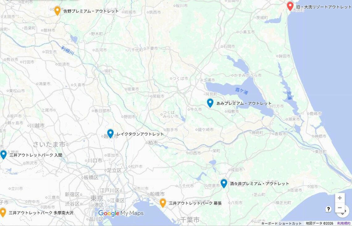 モール奥側と2階が空き区画だらけ, リゾートをコンセプトにしたアウトレットモールとしてオープン, 競合の出現と震災被害, 震災が廃墟化の引き金となった, さらなる競合と経営の悪化, 廃墟化アウトレットモールは他にも存在する