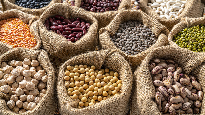 Spam and canned meats are making a comeback, Dried beans are a good source of protein, Canned soup lasts on your shelf for longer, Boxed food sales are soaring, like Hamburger Helper, Condensed milk supports all baking uses, Oats are an affordable breakfast, Bouillon cubes make a quick stock, Pickled vegetables preserve seasonal crops