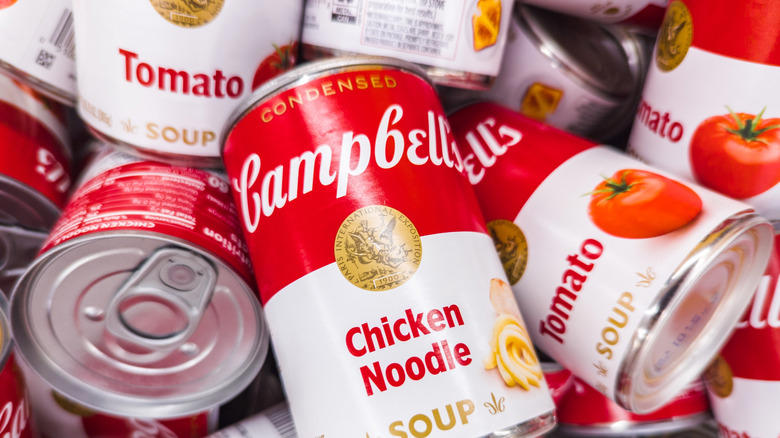Spam and canned meats are making a comeback, Dried beans are a good source of protein, Canned soup lasts on your shelf for longer, Boxed food sales are soaring, like Hamburger Helper, Condensed milk supports all baking uses, Oats are an affordable breakfast, Bouillon cubes make a quick stock, Pickled vegetables preserve seasonal crops