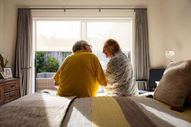 It wasn’t love at first sight It wasn’t love at first sight, Making the first move, Working side by side, We consider ourselves extremely fortunate, Having outside interests was so important, Advice for others