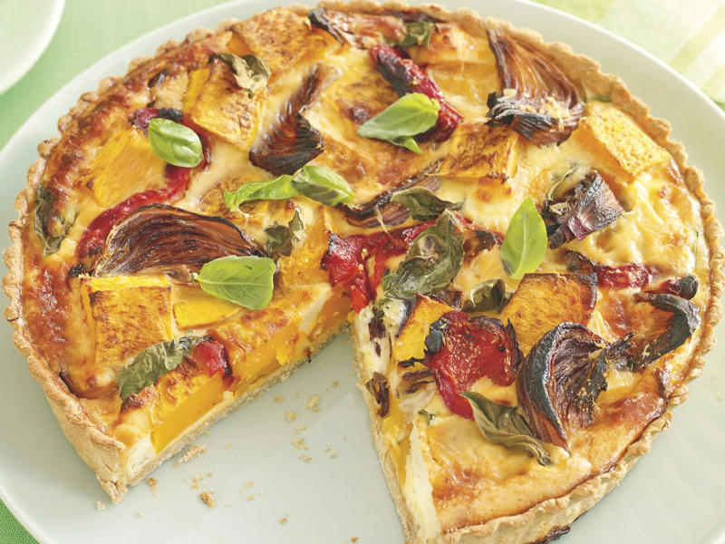 Savoury eggplant and haloumi quiche , Salmon and spinach quiche , Green power mini frittatas with spinach and feta , Mega vegie and haloumi frittata , Pumpkin, feta and basil quiche , Roast vegetable quiche , Spring quiche , Asparagus & fetta frittata , Chorizo & potato frittata , Coronation quiche , Smoked salmon and asparagus quiche , Asparagus frittata , Spanish frittata , Quick three-cheese frittata , Silverbeet quiche , Bacon and mushroom quiche , Kale and quinoa frittata , Tuna and spinach quiche , Bacon, pea and corn frittata , Baked potato, ham and cheese frittata , Smoked chicken & asparagus quiches , Filo salmon quiche , Leftover roast vegetable quiche , Potato, capsicum and spinach frittata , Bacon, chive and potato quiche , Chorizo, spinach and fetta quiche , Smoked ocean trout ricotta quiche , Tomato and fetta quiche , Mini tomato and cheese quiches , Mushroom quiche , Mushroom and spinach quiche , Impossible quiche , Chicken, mushroom and brie quiche , Basic ham and cheese quiche , Caramelised onion & goat’s cheese quiches , Mini ham and corn quiches , Baby rocket quiche , Spinach quiche , Roast pumpkin and zucchini frittata , Chorizo, potato and herb frittata , Zucchini and corn frittatas , Zucchini flower and tomato frittata , Bacon, leek and potato frittata , Wild mushroom and green onion frittata , Tomato, feta and pancetta frittata , Leek and speck quiche , Potato, capsicum and olive frittata , Asparagus, tomato, ricotta and basil frittata , Tuna and asparagus frittata , Primavera frittata , Quiche recipes for kids’ lunch boxes, How to tell if an egg is good to use, More egg recipes for dinner, You might like these omelette recipes
