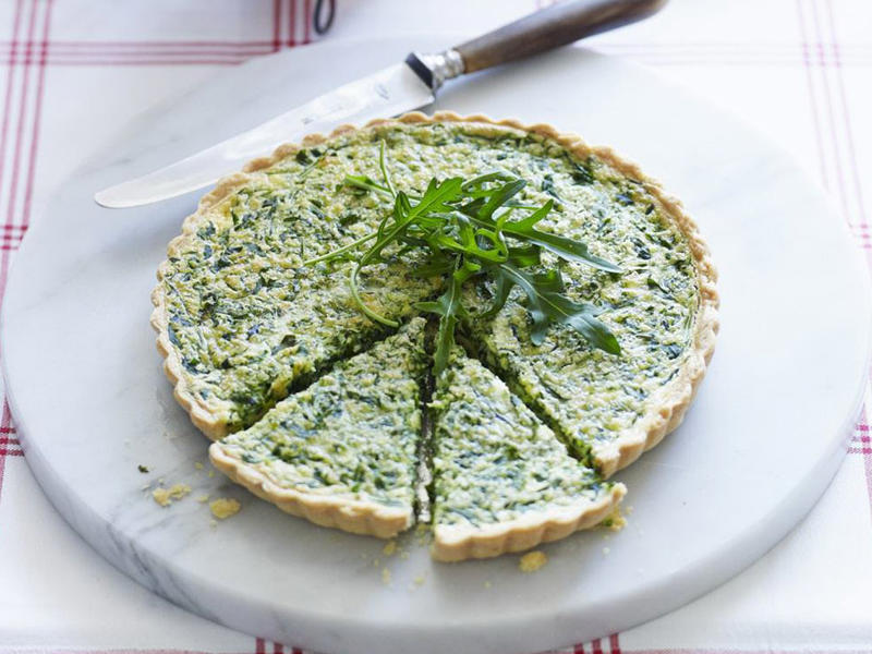 Savoury eggplant and haloumi quiche , Salmon and spinach quiche , Green power mini frittatas with spinach and feta , Mega vegie and haloumi frittata , Pumpkin, feta and basil quiche , Roast vegetable quiche , Spring quiche , Asparagus & fetta frittata , Chorizo & potato frittata , Coronation quiche , Smoked salmon and asparagus quiche , Asparagus frittata , Spanish frittata , Quick three-cheese frittata , Silverbeet quiche , Bacon and mushroom quiche , Kale and quinoa frittata , Tuna and spinach quiche , Bacon, pea and corn frittata , Baked potato, ham and cheese frittata , Smoked chicken & asparagus quiches , Filo salmon quiche , Leftover roast vegetable quiche , Potato, capsicum and spinach frittata , Bacon, chive and potato quiche , Chorizo, spinach and fetta quiche , Smoked ocean trout ricotta quiche , Tomato and fetta quiche , Mini tomato and cheese quiches , Mushroom quiche , Mushroom and spinach quiche , Impossible quiche , Chicken, mushroom and brie quiche , Basic ham and cheese quiche , Caramelised onion & goat’s cheese quiches , Mini ham and corn quiches , Baby rocket quiche , Spinach quiche , Roast pumpkin and zucchini frittata , Chorizo, potato and herb frittata , Zucchini and corn frittatas , Zucchini flower and tomato frittata , Bacon, leek and potato frittata , Wild mushroom and green onion frittata , Tomato, feta and pancetta frittata , Leek and speck quiche , Potato, capsicum and olive frittata , Asparagus, tomato, ricotta and basil frittata , Tuna and asparagus frittata , Primavera frittata , Quiche recipes for kids’ lunch boxes, How to tell if an egg is good to use, More egg recipes for dinner, You might like these omelette recipes