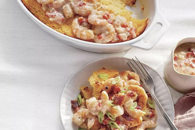 Chicken-And-Rice Bake With Broccolini, Chicken-And-Biscuit Casserole, BLT Pain Perdu Casserole, Macaroni Corn Casserole, Hashbrown Casserole, Old-Fashioned Chicken Pot Pie, Pineapple Casserole, New-School Pineapple Casserole, Ham And Noodle Casserole, Layered Squash Casserole, Hot Chicken Salad, Mini Cheese Grits Casseroles, Stuffed Ham-And-Cheese Croissant Casserole, Shrimp And Grits Casserole, Baked Ziti With Summer Vegetables, Poppy Seed Chicken, Chicken-And-Wild Rice Casserole, Chocolate Cobbler, Cakey Strawberry Cobbler, Pumpkin Crisp, Asparagus Casserole, Roasted Tomato Macaroni And Cheese, Pasta-Chicken-Broccoli Bake, Eggplant Rollups, Loaded Cauliflower Casserole, Everything Bagel Casserole, Old-Fashioned Apple And Cheese Casserole, Mushroom And Thyme Chicken-Broccoli Casserole, Cheesy Chicken Casserole, Meatball Casserole