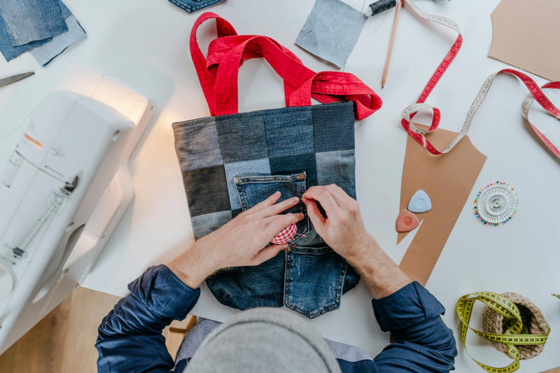 DIY a Tote Bag, Make Coasters, Design an Apron, Sew a Pet Bed , Cut for Cleaning Cloths, Create a Bookmark , Dream up Pillow Covers, Try a Pot Holder, Go for a Wine Bottle Bag 