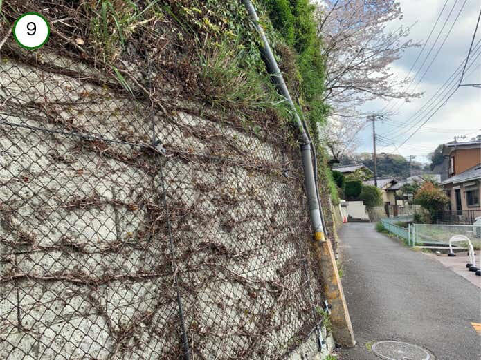 名越切通しハイキングコース概要, Section1：名越バス停〜登山口（1.7km・約29分）, Section2：登山口〜法性寺（1.6km・約47分）, Section3：法性寺〜逗子駅（2.8km・約40分）