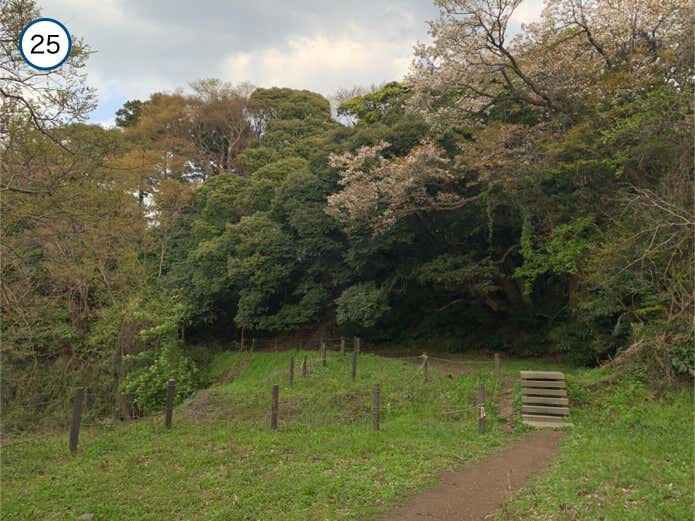 名越切通しハイキングコース概要, Section1：名越バス停〜登山口（1.7km・約29分）, Section2：登山口〜法性寺（1.6km・約47分）, Section3：法性寺〜逗子駅（2.8km・約40分）