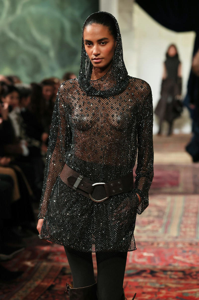 Not Your Grandmother’s Brooch, Cherry Red On Top, Denim On Denim, Oh-So-Low Torso Belts, Feminine Feathers