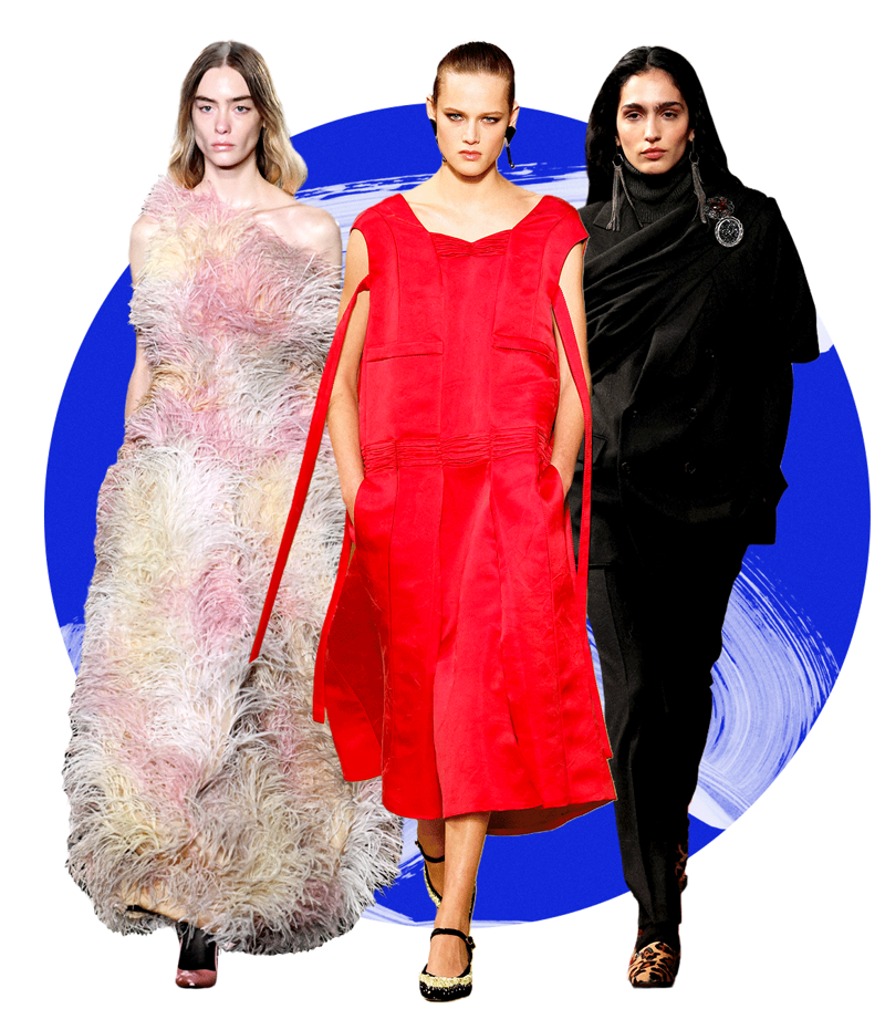 Not Your Grandmother’s Brooch, Cherry Red On Top, Denim On Denim, Oh-So-Low Torso Belts, Feminine Feathers