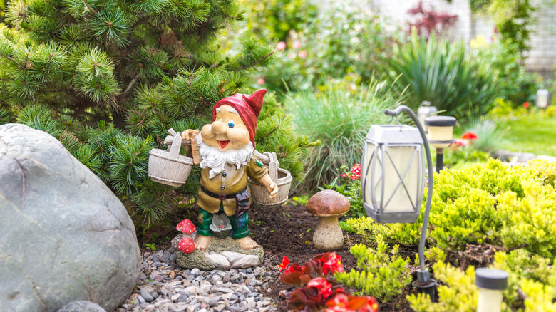 Add organic mulch, Use a thin layer of soil, Plant some frogfruit, Use decorative stones, Add a seating area, Grow partridge berry, Fence them in, Plant a ring of taller flowering plants, Incorporate them into your decor, Create a mini moss garden