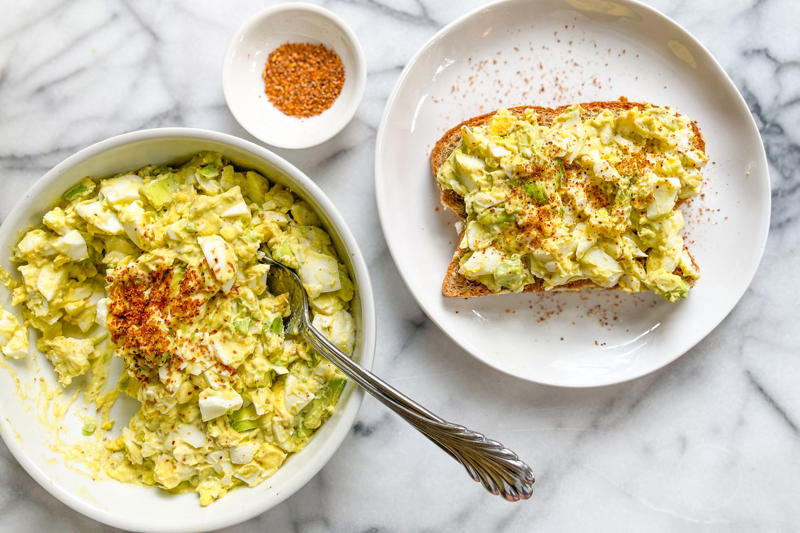Why I Love Tajín, How To Make My 4-Ingredient Egg Salad, Variations, Favorite Ways To Serve