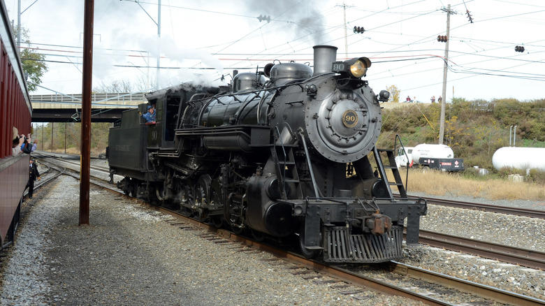 The Fairy Queen, Norfolk and Western 475, Canadian National 89, Brooklyn Eastern District Terminal 15, Great Western 90, Union Pacific 4014