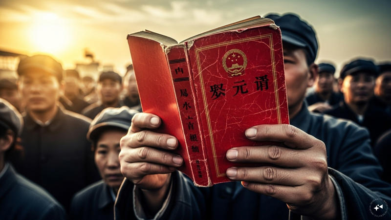 Chairman Mao Tse-tung's Little Red Book was widely printed and distributed during the Cultural Revolution in China. (Image: AI Generated)
