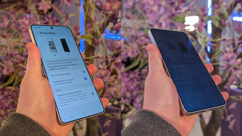 1. It’s a feature users genuinely want, 2. It works using clever pixel-level tech, 3. It doesn't affect screen brightness , 4. Privacy display can save you from notification fails , 5. Privacy display will be the default setting