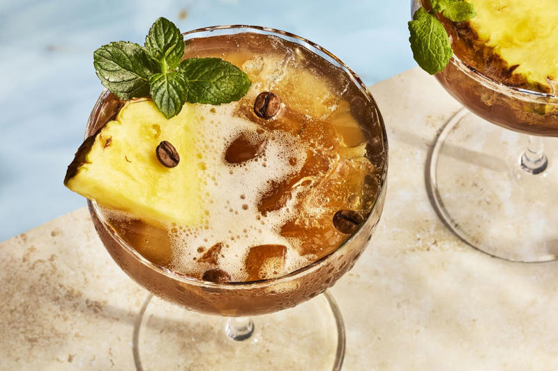 Spiced Pear Spritz, Bitter Lemon Spritz, Orange-Cinnamon Amaro Spritz, Meletti Spritz, Coconut Water Mezcal Spritz, Contratto Spritz, Earl Grey–Aquavit Spritz, Blackberry Red Wine Spritz, Espresso Spritz